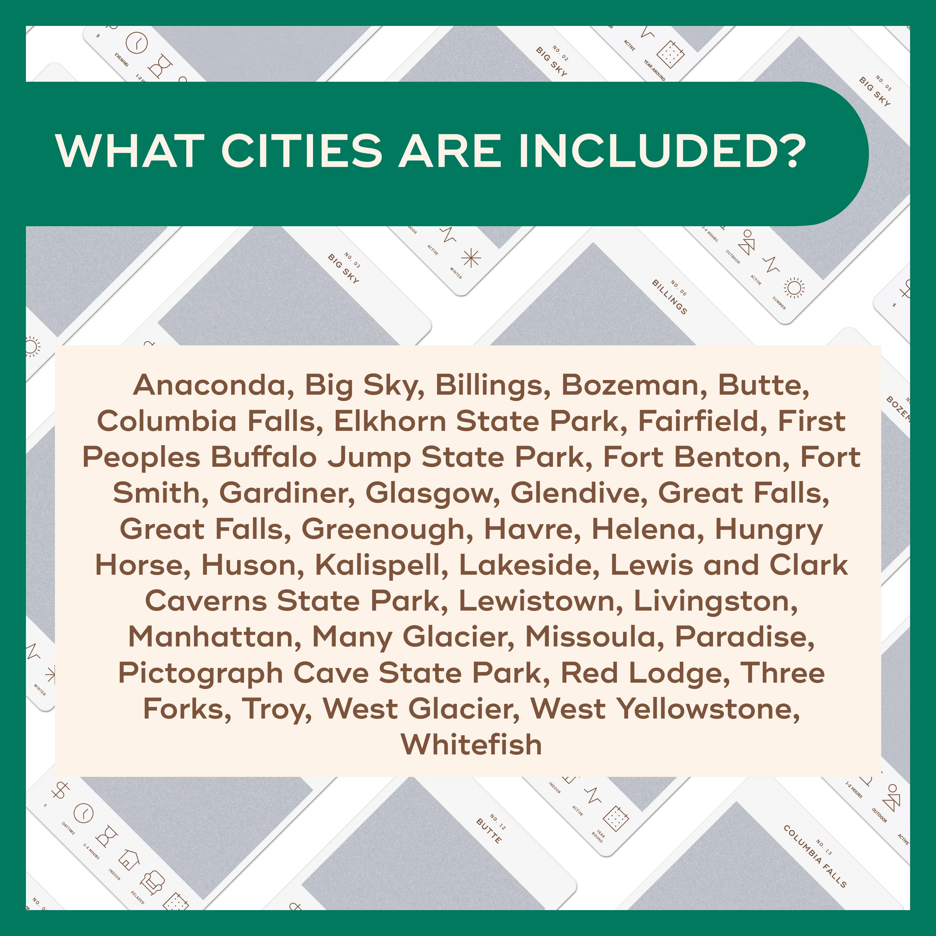 Montana Adventure Bucket List